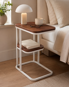High Quality ODM Movable Modern Lumetal Powder Coated Metal Wood Coffee <b>Table</b> for Home Living Room - Product Image 6