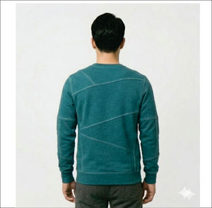 เสื้อสเวตเชิ้ตผู้ชายแบบลำลองผ้าฟลีซรุ่นใหม่ล่าสุด ผลิตในปากีสถาน รับผลิตแบบสั่งทำพร้อมติดป้ายแบรนด์ส่วนตัว แขนยาว - Product Image 3