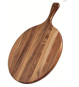 Planche à découper en bois écologique avec poignée, finition polie, pour la maison, l'hôtel et le restaurant, en gros - Product Image 2