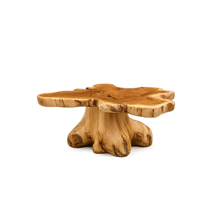 ARTERRA Premium Irregular Shape Teak <b>Root</b> <b>Coffee</b> <b>Table</b> Organic Salvaged Wood Stump Accent <b>Table</b> Resort Lobby - Product Image 1