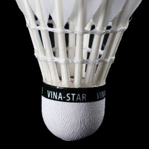 Factory Direct Vina-Star Professional Tournament Level <b>Badminton</b> Shuttlecocks Class Goose Feather High Durability Stable 1 Dozen - Product Image 6