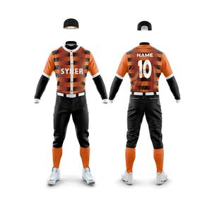 Nuevo Conjunto de Uniforme de Béisbol y Sóftbol Personalizado, Diseños Sublimados, Transpirable, de Secado Rápido, 100% Ropa Deportiva - Product Image 6