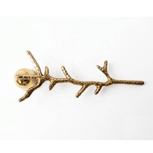 Nouvel Arrivage Éteignoir à Bougie en Laiton Massif avec Poignée Décorative en Forme de Branche, Extincteur de Mèche Portable, Vente en Gros - Product Image 2