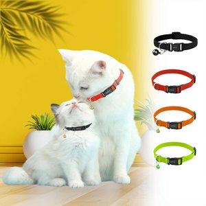 Collier de luxe pour animaux de compagnie, mini, doux, réglable, imprimé multicolore, collier pour chat, confortable, léger, élégant, charmant, de qualité supérieure - Product Image 1