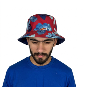 Sombrero de Pescador Unisex de Algodón, Color Rojo, Envío Inmediato, para Hombres y Mujeres, Uso Diario, Casual, Esquí, Viajes, Fiestas, Pesca, Aire Libre - Product Image 1