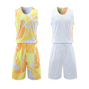 Conjunto de Camiseta de Baloncesto Unisex Negra, Cuello en V, Sin Mangas, Transpirable, Poliéster, Cintura Elástica, Corte Regular, Para Todas las Temporadas - Product Image 4
