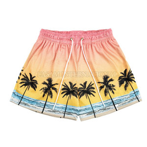 Shorts en maille sublimée de style unique en gros, prix bas, fabriqués au Pakistan - Product Image 1
