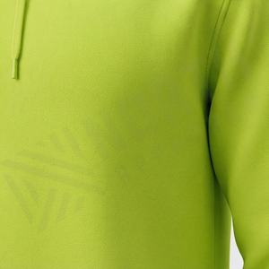 Sweat à capuche unisexe en molleton 100 % coton épais, coupe oversize, imprimé personnalisé, couleur unie, tricoté, avec poche, idéal pour l'hiver, couleur personnalisable - Product Image 5