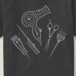 Camiseta de hombre con pedrería, precio mayorista, último estilo, superventas, antiarrugas, la mejor calidad, camiseta con pedrería totalmente personalizable - Product Image 5