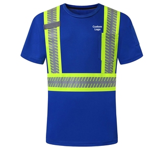 Camiseta de Seguridad Anticolisión, Ropa Interior Sexy, Construcción 100% Poliéster, Alta Visibilidad, Camiseta Clásica de Secado Rápido - Product Image 1