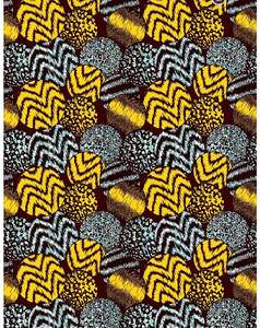 Tissu en coton imprimé africain de haute qualité, écologique, motif Ankara, tissu batik pour robes, sacs et artisanat pour femmes et hommes - Product Image 3