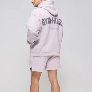 Nueva Sudadera con Capucha Oversize para Hombre al por Mayor, 100% Algodón, Estilo Casual, Sudadera Boxy para Hombre, Impresión Personalizada, Sudadera Streetwear para Hombre - Product Image 4