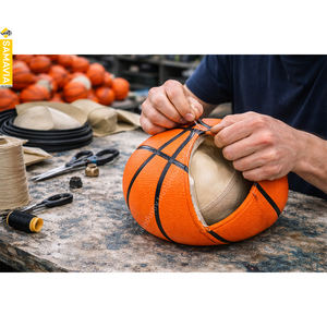 Samavia - Balones de Baloncesto de Entrenamiento Personalizados para Niños, Balón de Práctica Juvenil de Goma Resistente, Fabricante Mayorista OEM - Product Image 3