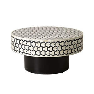Mesa de centro de lujo con superficie de mármol blanco para la decoración del suelo de la sala de estar de casas y villas, mesa de centro de metal. - Product Image 3