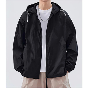 Wholesale Custom <b>Men</b> Waterproof Outdoor Hiking Windbreaker <b>Jacket</b> Color Breathable Mountain Climbing Windproof Rain <b>Jackets</b> - Product Image 3