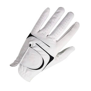 Gants de golf en peau de mouton durables et de haute qualité, personnalisables, pour gaucher, avec fermeture auto-agrippante, logo personnalisé, pour le golf. - Product Image 5