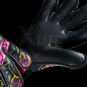 Factory Made Football Soccer Match Goalkeeper Training <b>Gloves</b> <b>Latex</b> Grip Palm With Wrist Strap For Men Youth Practice - Product Image 6