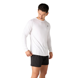 Camiseta Deportiva de Manga Larga para Hombre, para Gimnasio, Entrenamiento, Fitness, Elástica, Suministro al por Mayor OEM - Product Image 3