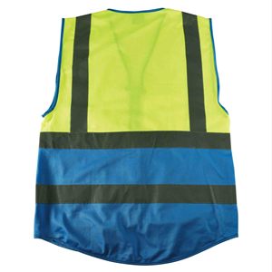 Chaleco de seguridad personalizado, fabricado directamente, 100% poliéster, para protección, de la mejor calidad, ligero, unisex. - Product Image 5