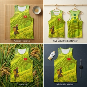Custom Runner Tank Top OEM ODM Wholesale Quick Dry <b>Running</b> <b>Singlet</b> Manufacturer - Product Image 5