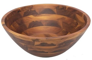Tazón de Madera Biodegradable y Ecológico Hecho a Mano, Tazón Decorativo y Duradero para Servir Frutas, para Uso Doméstico - Product Image 6