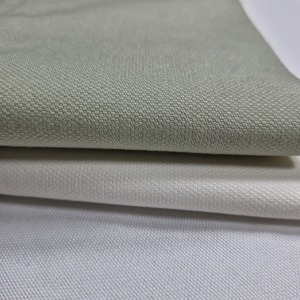 Tissu en sergé cassé de coton et élasthanne, finition pêche, coton biologique tissé extensible, poids moyen - Product Image 4