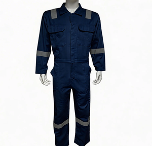 Combinaison de sécurité résistante aux produits chimiques de haute qualité, résistante aux acides, pour l'agriculture, 100% coton FR, vêtements de travail de sécurité industrielle - Product Image 4