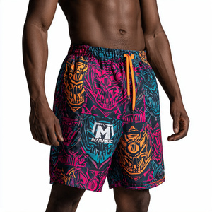 Wholesale <b>Boxer</b> Fight Shorts MMA Boxing Training Shorts Unisex 100% <b>Polyester</b> Spandex Boxing MMA Shorts Unisex - Product Image 4