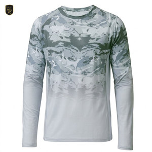 เสื้อแขนยาวซับลิเมชั่นผู้ชายขายส่ง ป้องกันรังสียูวี สำหรับตกปลา ออกกำลังกาย วิ่ง เสื้อแขนยาวซับลิเมชั่นผู้ชายขายส่งจำนวนมาก - Product Image 1