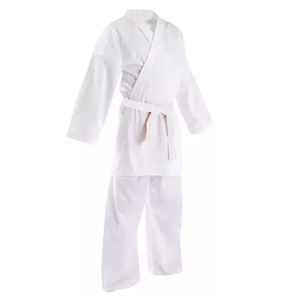 Ensembles d'uniformes de Taekwondo personnalisés en polyester-coton, unisexe adulte, tissu 360g, broderie et impression, respirant, extensible, arts martiaux - Product Image 2
