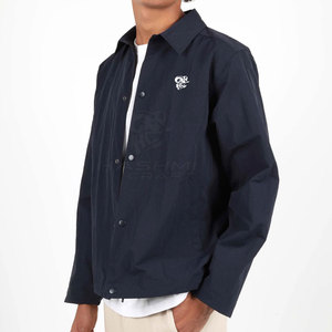 Custom Logo Durable Breathable Soft Fabric Trendy <b>Coach</b> Jacket For Men Daily Street Fashion Wear - Product Image 2