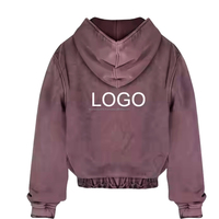 Ensemble 2 pièces à épaules tombantes : Pantalon de jogging et sweat-shirt coupe classique, avec logo personnalisé brodé, sweats à capuche courts 100% coton