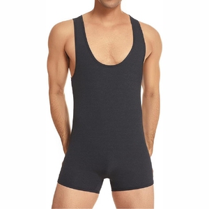 Wrestling <b>Singlet</b> Men’s Custom Printed Athletic Uniform Stretch Compression Sportswear for Training and Competition - Product Image 1