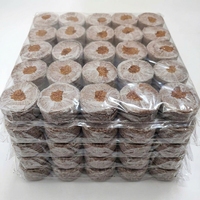 Disques de tourbe organique biodégradable 16 mm pour la germination des graines et la croissance des plantes - Haute rétention d'eau, fournitures de jardin écologiques