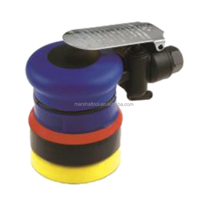 Ponceuses orbitales aléatoires 12000RPM 2.5mm(3 "80g Pad)& 3/22"(2.5) Ponceuses sans vide pour outils pneumatiques de voiture Ponceuse pneumatique AE3600-N3 - Product Image 1
