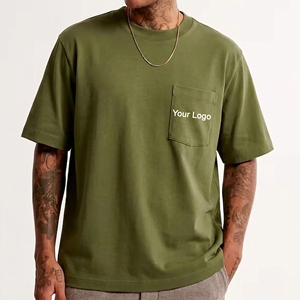T-shirt da uomo in cotone 100% a maniche corte, traspirante e leggera, stile streetwear hip hop, prezzo all'ingrosso conveniente. - Product Image 4