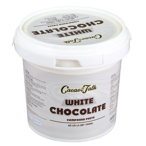 Wholesale Bestselling Compound Chocolate OEM/ODM Service HALAL Biscuits <b>Bakery</b> Using White Chocolate Liquid Paste Cocoa 1KG Hot - Product Image 1
