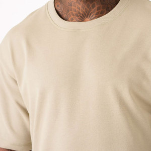 Camiseta Deportiva para Hombre, Cuello Redondo, 100% Algodón, Transpirable, Ecológica, de Alta Calidad, Corte Regular, Color Sólido - Product Image 6