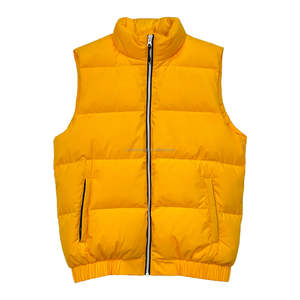 Gilet matelassé premium pour homme, vêtement d'extérieur sans manches chaud et matelassé pour l'hiver et les tenues décontractées - Product Image 2