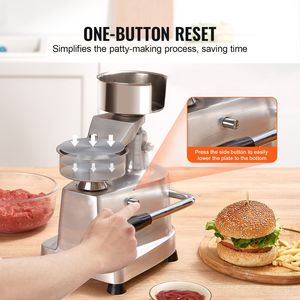 Pressa per Hamburger Professionale 100mm/4 Pollici, Macchina per Preparare Polpette in Acciaio Inox di Grado Alimentare - Product Image 5