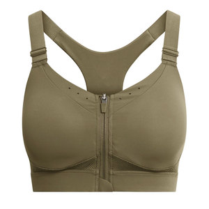 High Quality Private Label Women's Breathable Sports Bra Front High Support Backless Design Adjustable Straps-Yoga Wear Low - Product Image 1