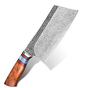 Cuchillo de Cocina de Acero de Damasco Hecho a Mano de 7 Pulgadas, Diseño Moderno, Superventas, Servicio Personalizable OEM ODM - Product Image 5