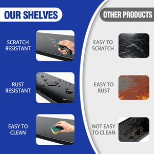 Scaffale Metallico Regolabile a 6 Ripiani per Carichi Pesanti, Capacità 2400 LBS, per Garage, Cucina, Lavanderia e Altre Aree - Product Image 5