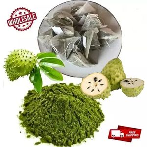 Polvo de Hojas de Guanábana Orgánico Grado A, Materia Prima a Granel con Empaque OEM, Etiqueta Privada y Certificación COA Disponible - Product Image 2