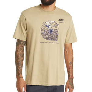 เสื้อยืดผู้ชาย ผลิตจากวัสดุคุณภาพดีที่สุด ออกแบบลายของคุณเองได้ ผ้าฝ้าย 100% ทรงหลวม พิมพ์ลาย สไตล์ใหม่ - Product Image 5