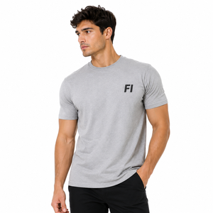Camisetas Deportivas Personalizadas para Hombre, Algodón Suave, Corte Ajustado, Ropa Casual Urbana, Proveedor de Ropa al por Mayor OEM ODM, Marca Privada - Product Image 5