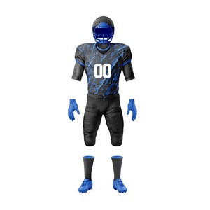 Maillot de football américain personnalisé en mesh avec logo pour homme – Taille adulte - Product Image 1
