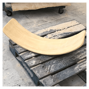 Planche d'équilibre en bois premium du Vietnam pour le renforcement du tronc, planche d'équilibre Wobbel, planche d'équilibre autoportante 99 Gold Data - Product Image 6
