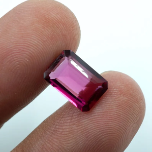 HAYAAT GEMS Pierre précieuse de béryl rouge naturel PinkishLab Grown, 2,90 carats, taille coussin 12x8x4mm, provenant du Rajasthan, pour la fabrication de bijoux - Product Image 4