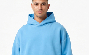 Men's Fleece Tracksuit Long Sleeve <b>Drop</b> Shoulder Sweat Tracksuit Casual Drawstring Waist Pullover Baggy Oversize Tracksuit Men's - Product Image 4